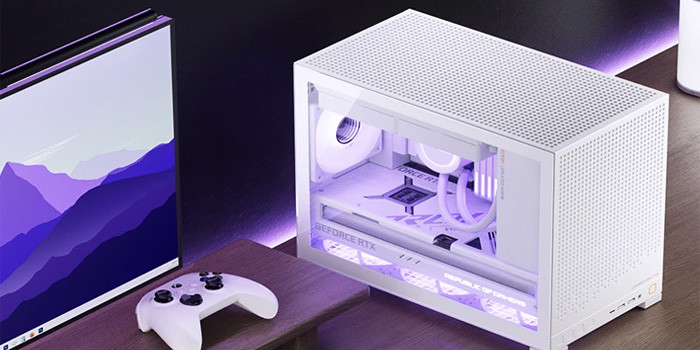 TNC Store Vỏ Case Jonsbo D32 Pro White (Mini M-ATX/ Màu Trắng)