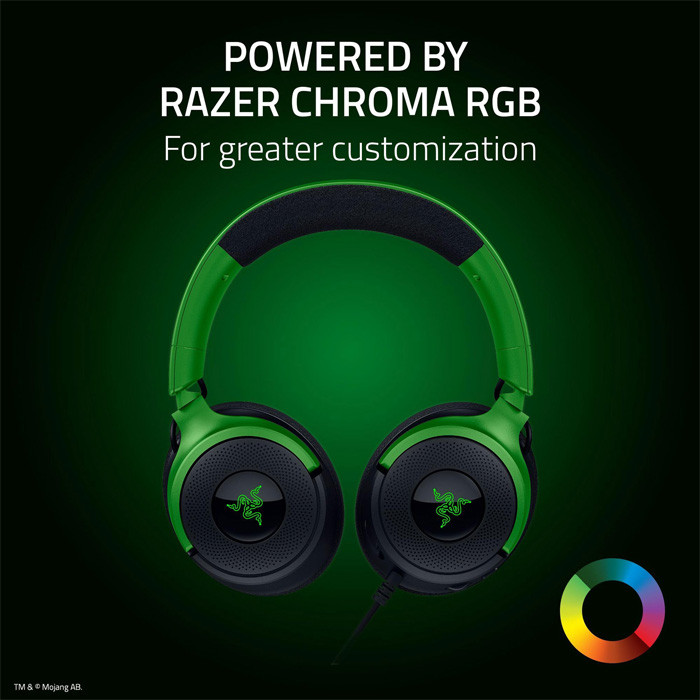 TNC Store Tai Nghe Gaming Razer Kraken V4 X - Minecraft Edition (RZ04-05180200-R3M1)