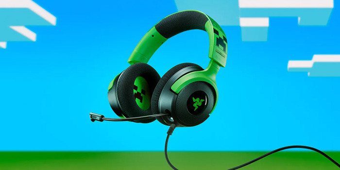 TNC Store Tai Nghe Gaming Razer Kraken V4 X - Minecraft Edition (RZ04-05180200-R3M1)