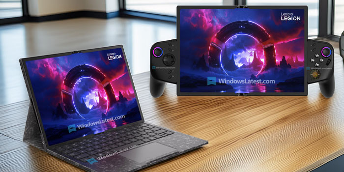 TNC Store Lenovo Hé Lộ Máy Chơi Game Cầm Tay Gập Độc Đáo