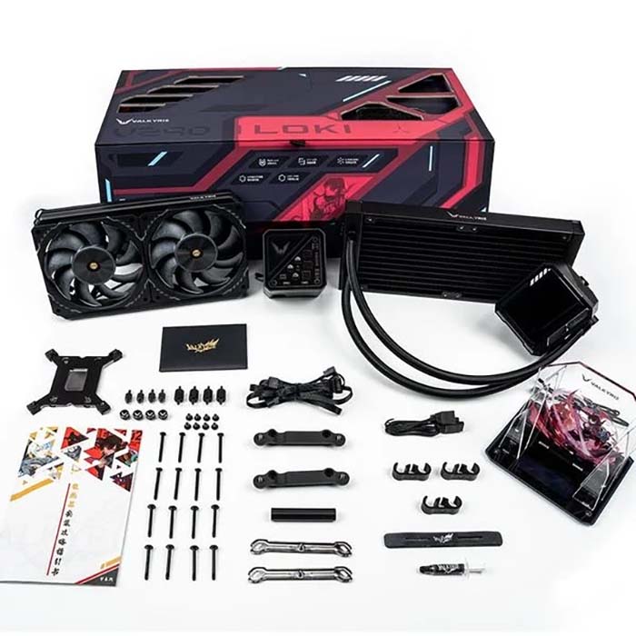 TNC Store Tản Nhiệt Nước AIO Valkyrie V240 Loki - Black