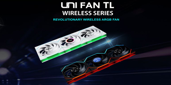 TNC Store Quạt Tản Nhiệt Lian-Li UNI Fan TL Wireless 120 Triple Black (12TL1W3B)