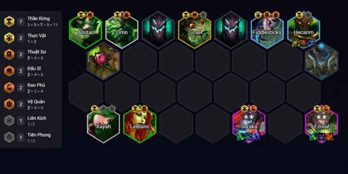 TNC Store Cách Chơi Đội Hình Thần Rừng TFT 18 Chi Tiết