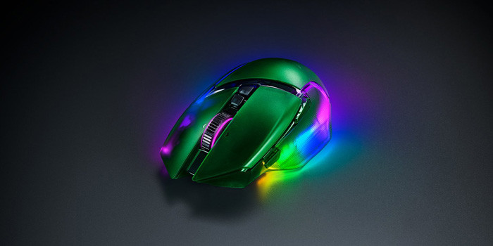 TNC Store Chuột Gaming Không Dây Razer Basilisk V3 Pro 35K - Phantom Green Edition (RZ01-05240300-R3A1) 