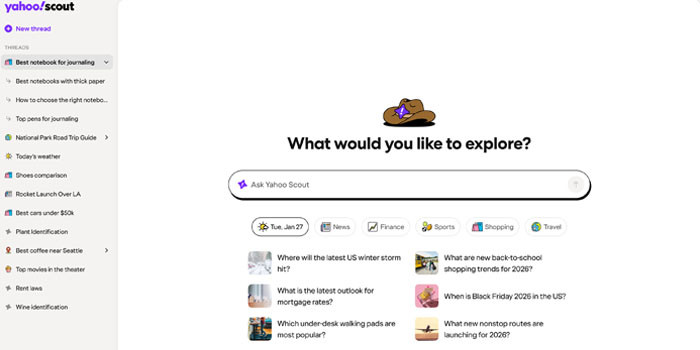 TNC Store Yahoo Scout: Công Cụ AI Search Mới Của Yahoo Có Gì Đáng Chú Ý?