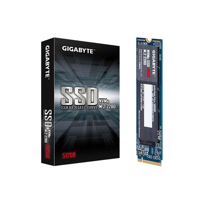 TNC Store Ổ Cứng SSD Gigabyte 512GB NVMe PCIe Gen3 (GSM2NE3512GNTD)