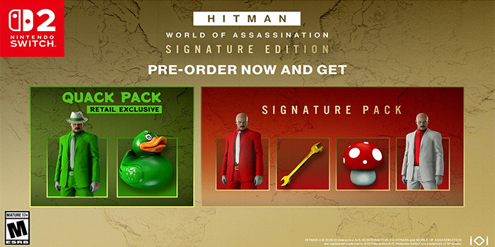 TNC Store Thẻ Game Nintendo Switch 2 - Hitman World of Assassination - Signature Edition