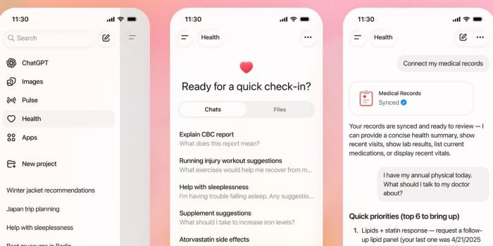 TNC Store ChatGPT Health Chính Thức Ra Mắt, AI Đang Thay Đổi Tương Lai Chăm Sóc Sức Khỏe Như Thế Nào?