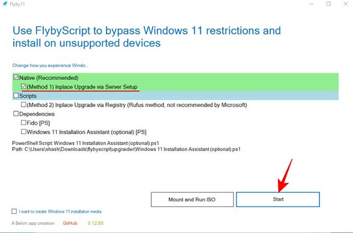 TNC Store Hướng Dẫn Sử Dụng Công Cụ Flyby11 Giúp “Lách Luật” Cài Windows 11 Trên PC Không Tương Thích