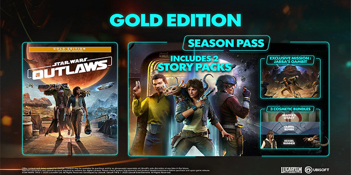 TNC Store Thẻ Game Nintendo Switch 2 - Star Wars Outlaws GOLD Edition