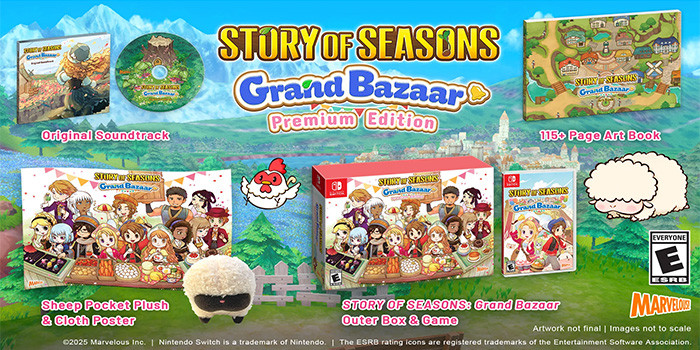 TNC Store Thẻ Game Nintendo Switch 2 - Story Of Seasons: Grand Bazaar Premium Edition