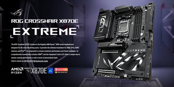 TNC Store Bo Mạch Chủ Asus ROG Crosshair X870E Extreme DDR5