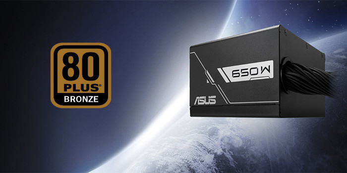 TNC Store Nguồn ASUS PRIME 650W Bronze (PRIME-650B-BLACK)