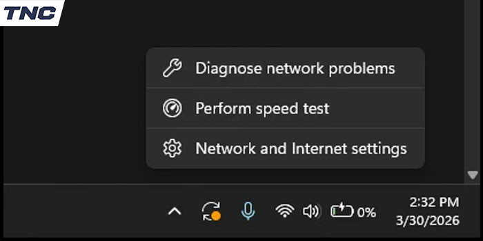 TNC Store Windows 11 Bổ Sung Kiểm Tra Tốc Độ Mạng Trực Tiếp Trên Taskbar