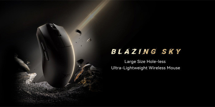 TNC Store Chuột Không Dây ATK Blazing Sky X1 S Tri Mode Màu Đen