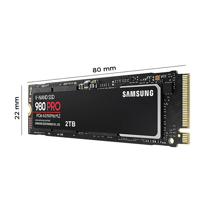 TNC Store Ổ cứng SSD Samsung 980 PRO 2TB M.2 NVMe PCIe Gen 4.0 x4