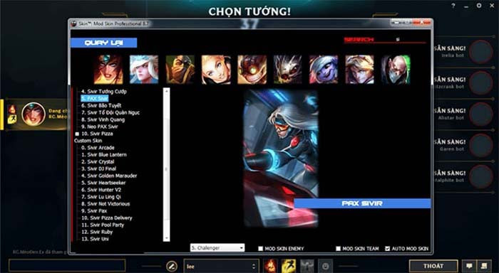 TNC Store Mod Skin LOL Là Gì? Cách Mod Skin Không Bị Khoá Acc