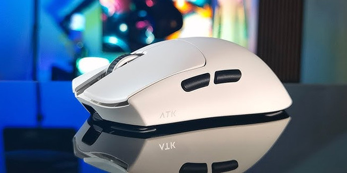 TNC Store Chuột Không Dây ATK Blazing Sky X1 Tri Mode Màu Đen