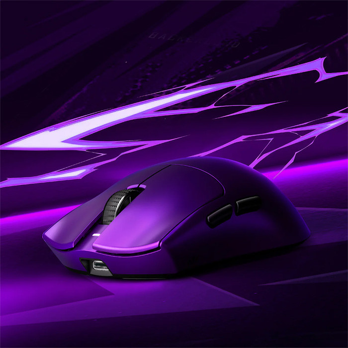 TNC Store Chuột Không Dây ATK Blazing Sky X1 Tri Mode Màu Tím