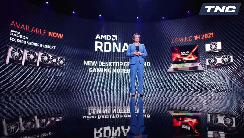 AMD đưa GPU Radeon RX 6000 Series lên laptop!