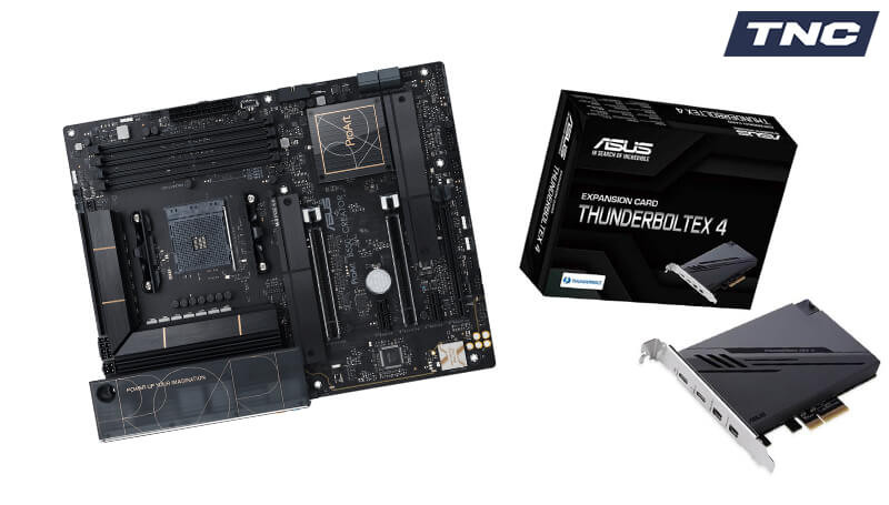 Asus làm mainboard hỗ trợ Thunderbolt 4 cho CPU Ryzen để làm gì?