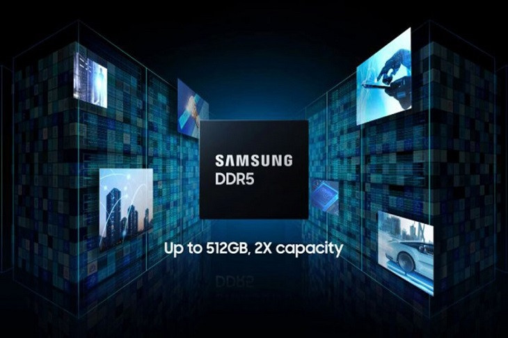 Samsung công bố thiết kế mới cho RAM DDR5 với dung lượng siêu khủng