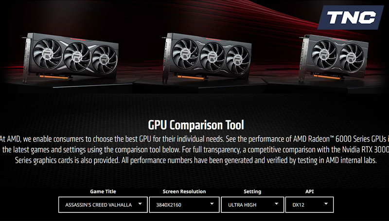 AMD ra mắt công cụ mới cực tiện lợi, giúp đánh giá cả hiệu năng gaming của GPU Nvidia!