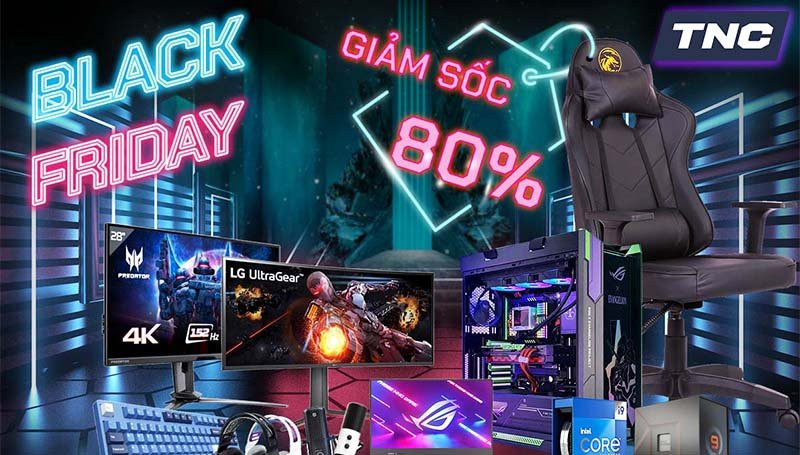 BLACK FRIDAY - NGÀY ĐEN GIÁ ĐỎ - BÃO SALE ĐỔ BỘ TỚI 80%