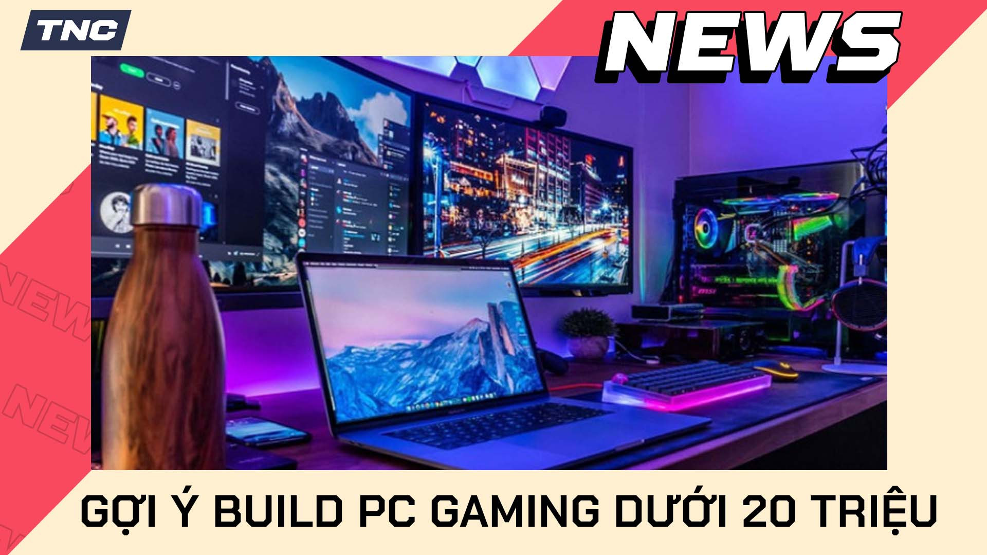 Gợi ý build PC Gaming 20 triệu 