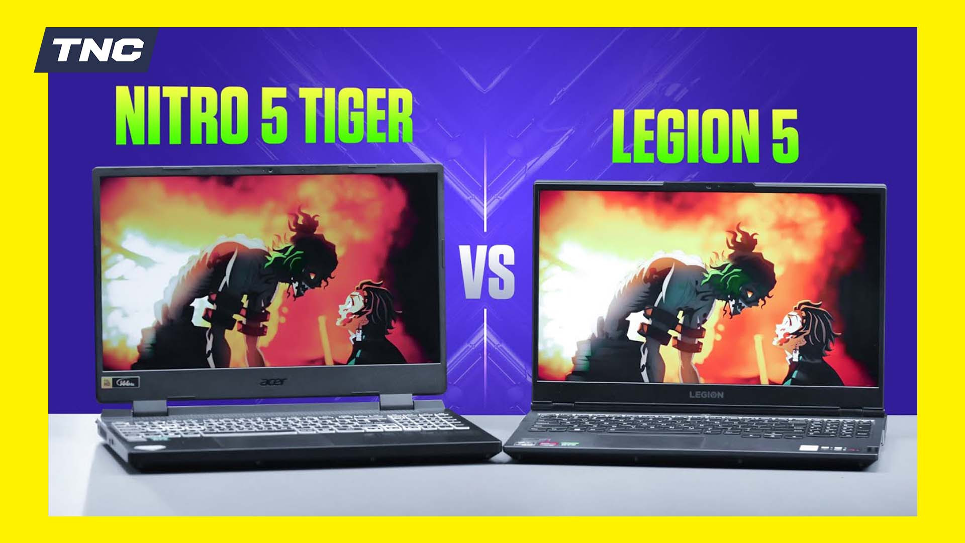 So sánh Acer Nitro 5 Tiger 2023 và Lenovo Legion 5 2021 - Đâu là lựa chọn tối ưu?