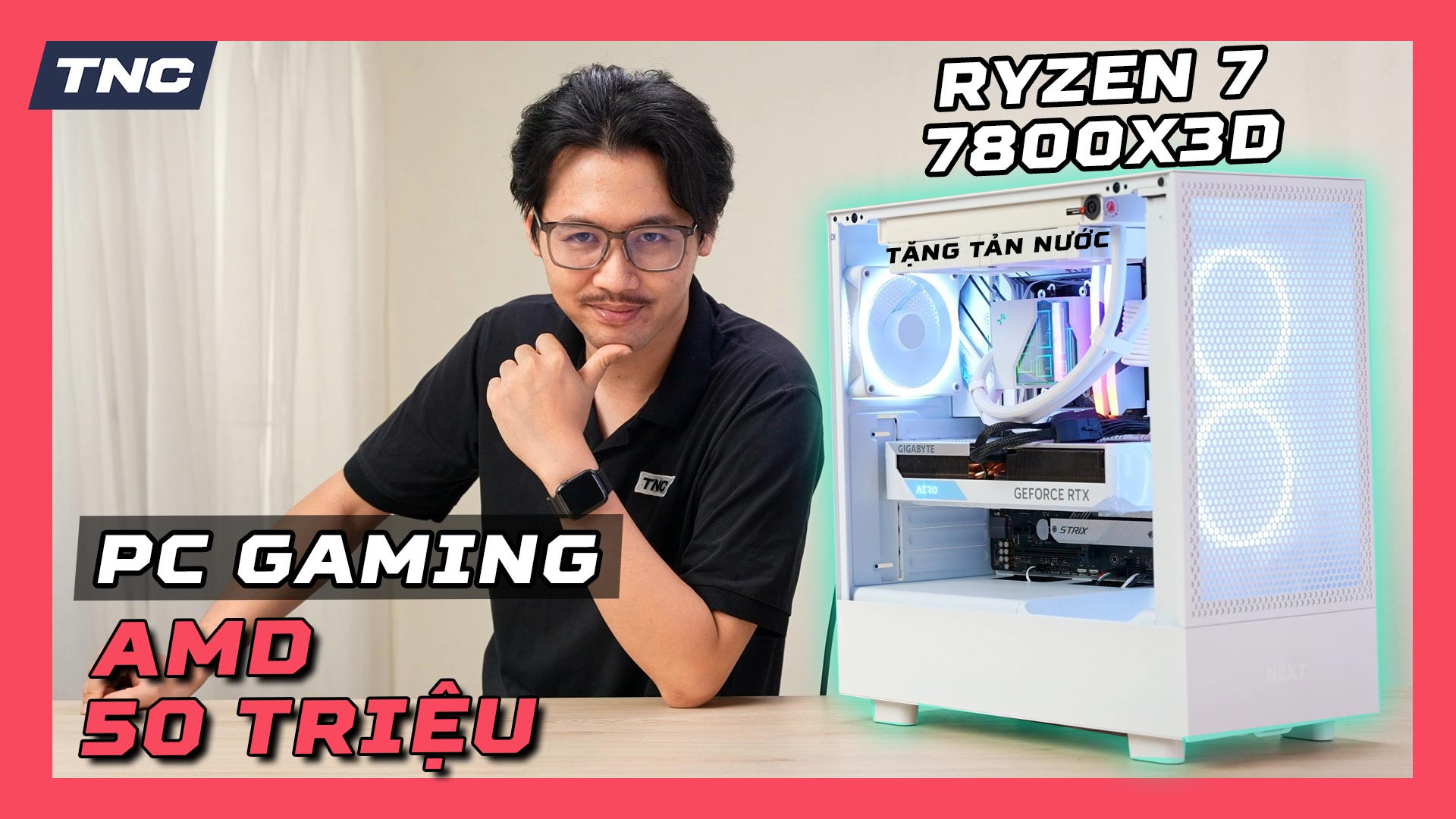 Build PC Gaming | Gaming 4K dùng Ryzen 7 7800X3D vs RTX 4070 có 