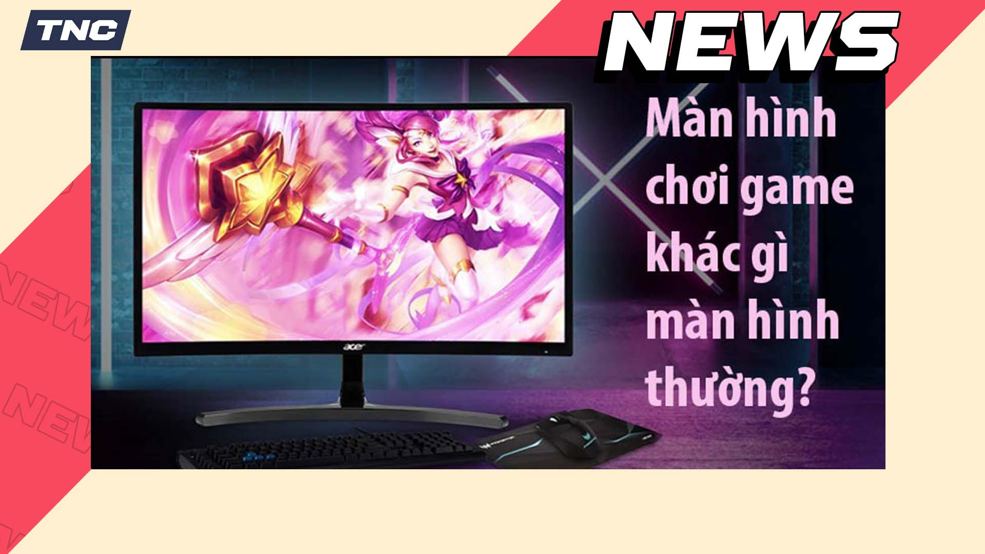 Màn hình chơi game khác gì màn hình thường? Có đáng để đầu tư?