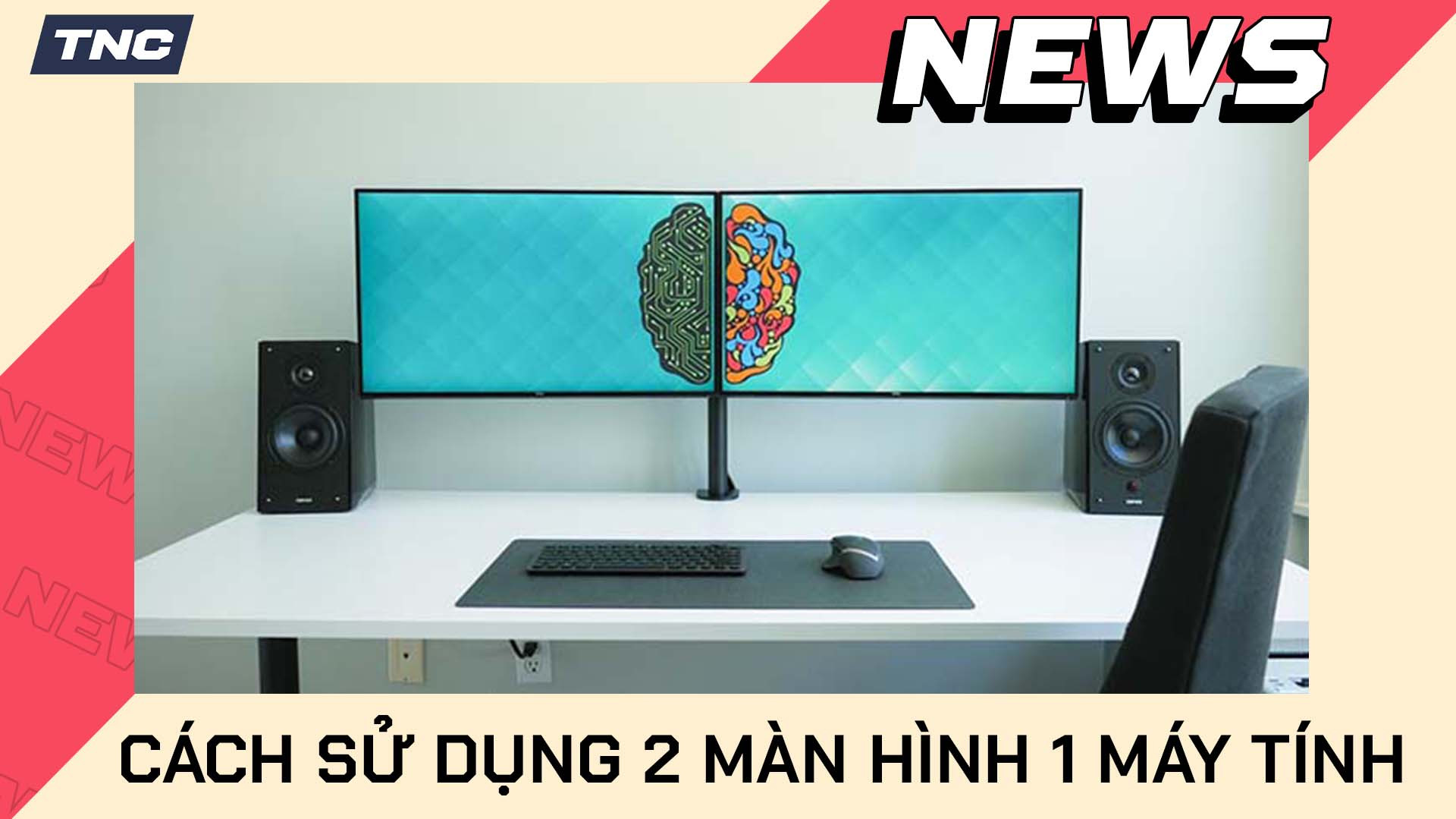 Cách sử dụng 2 màn hình 1 máy tính trên Win 10