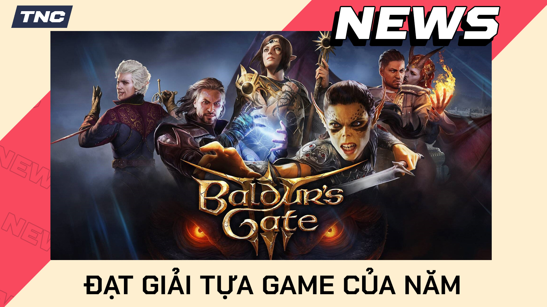 Baldur's Gate 3 nhận giải thưởng cao quý nhất 