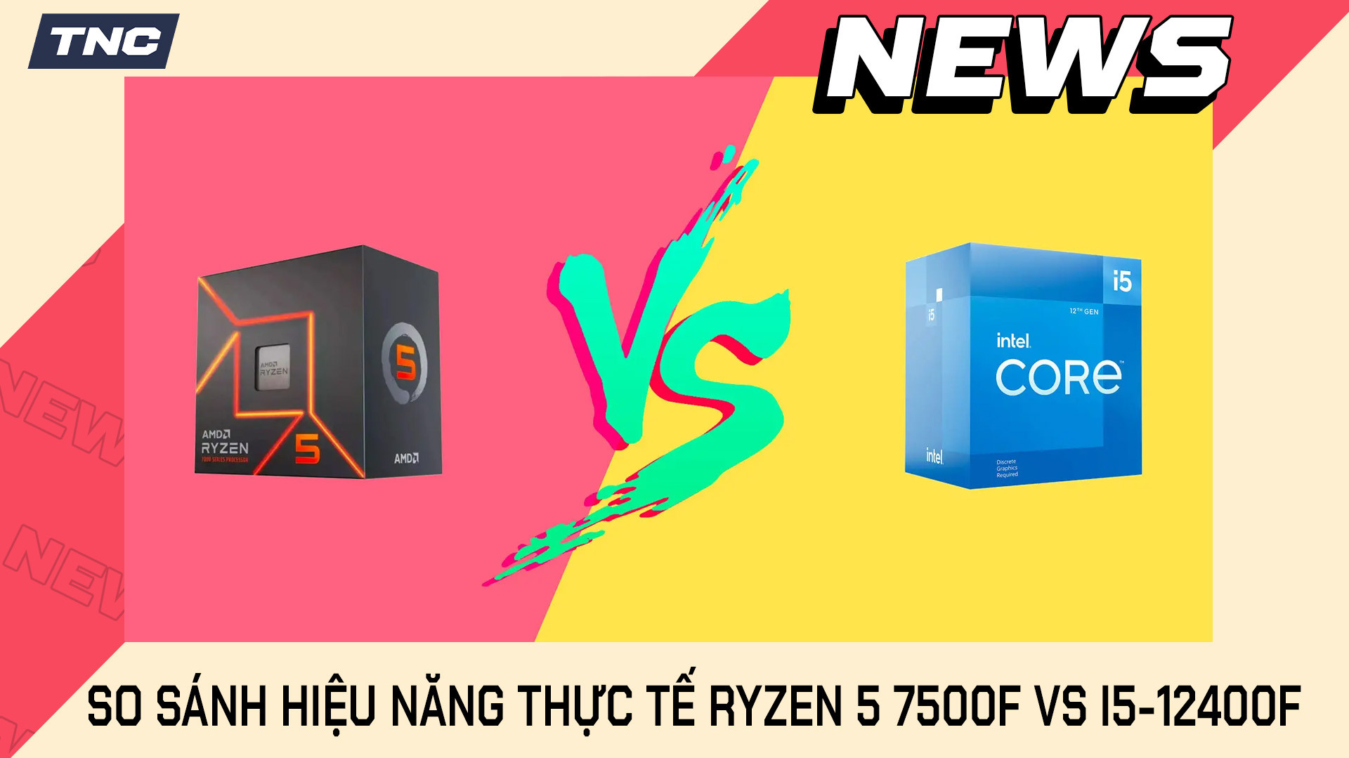 Ryzen 5 7500F vs I5-12400F: So Sánh Hiệu Năng Thực Tế