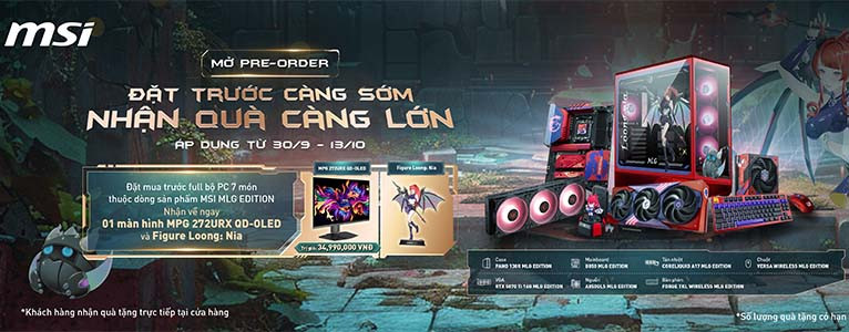 Pre Order MLG Edition - Nhận ngay màn hình QD-OLED trị giá 34,990,000 VND
