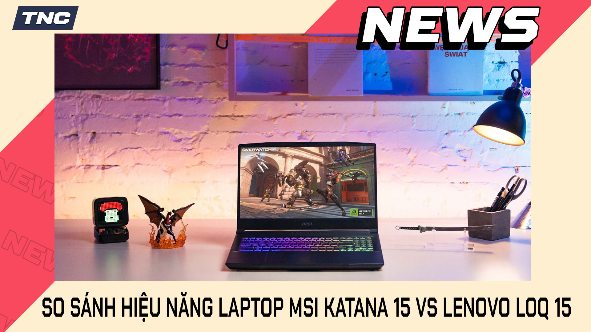 So Sánh Hiệu Năng Laptop MSI Katana 15 vs Lenovo LOQ 15