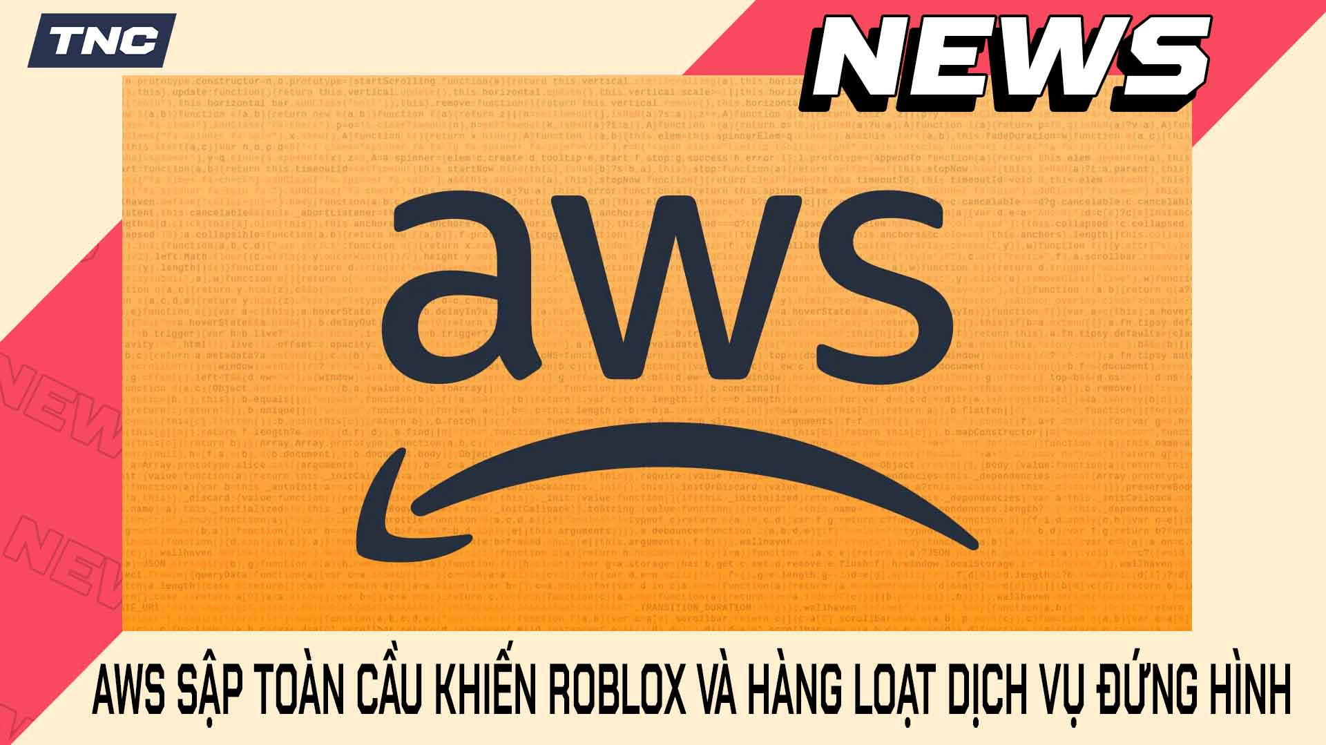 AWS Sập Toàn Cầu Khiến Roblox Và Hàng Loạt Nền Tảng “Tê Liệt” Ngày 20/10/2025