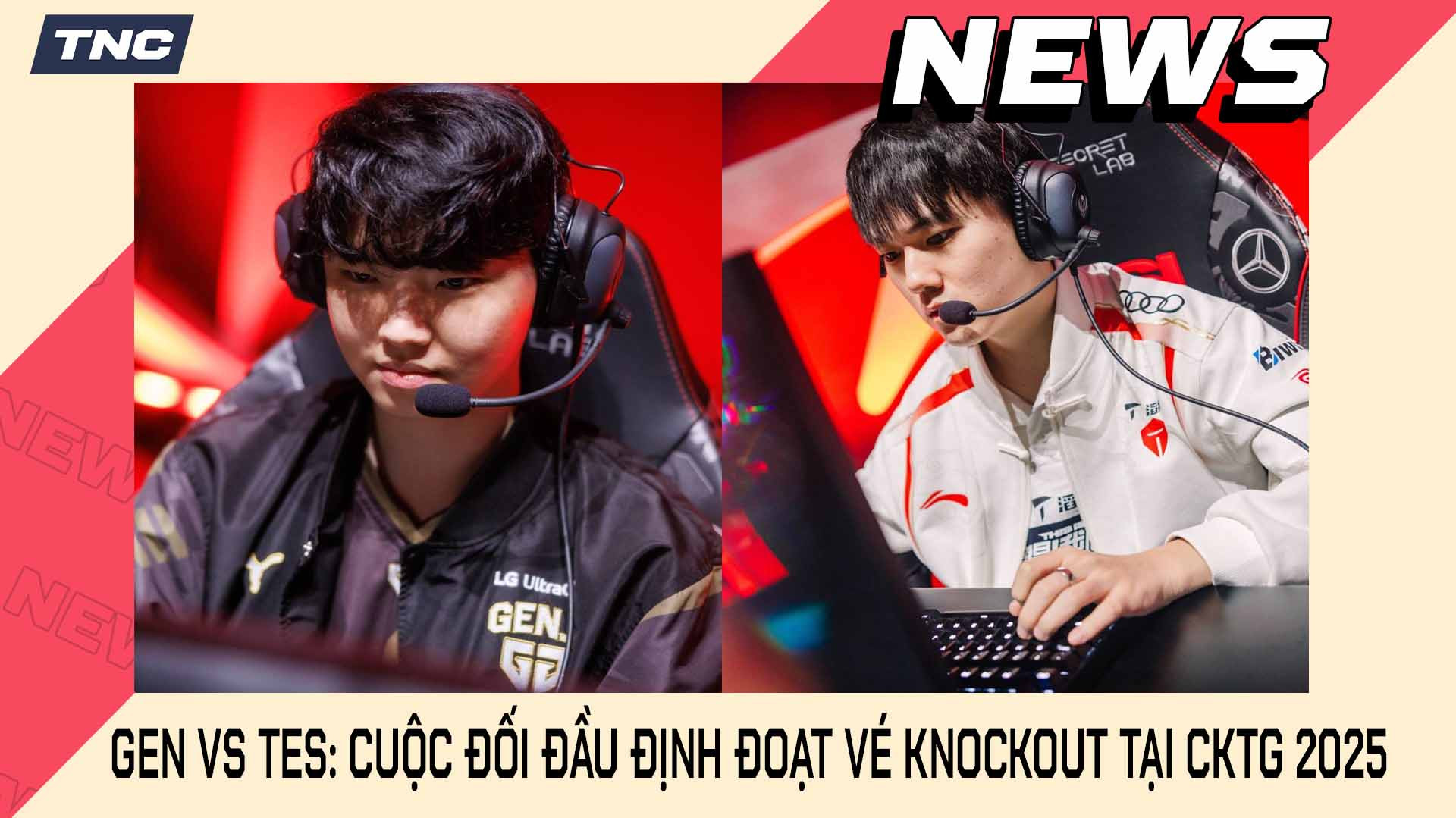 GEN vs TES: Cuộc Đối Đầu Định Đoạt Vé Knockout Tại CKTG 2025
