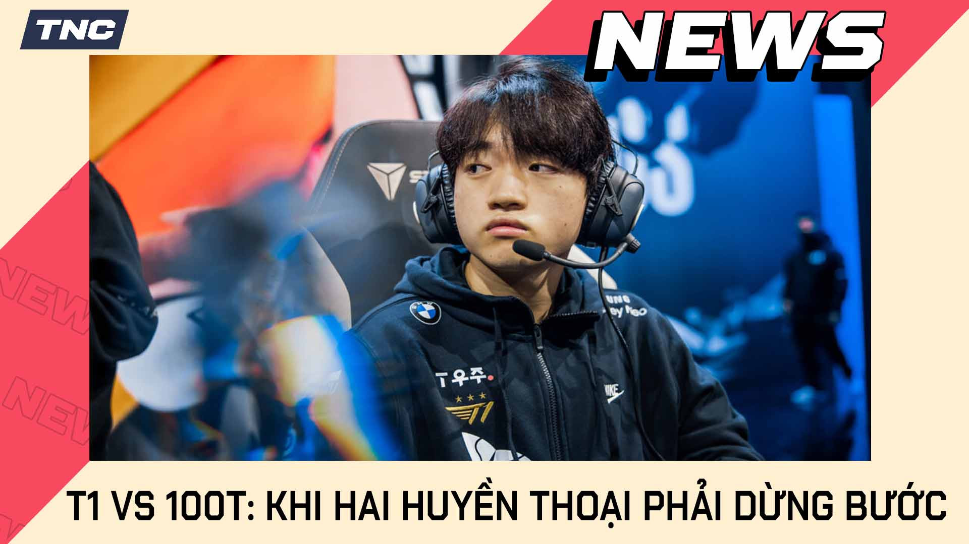 T1 vs 100T: Khi Hai Huyền Thoại Phải Dừng Bước
