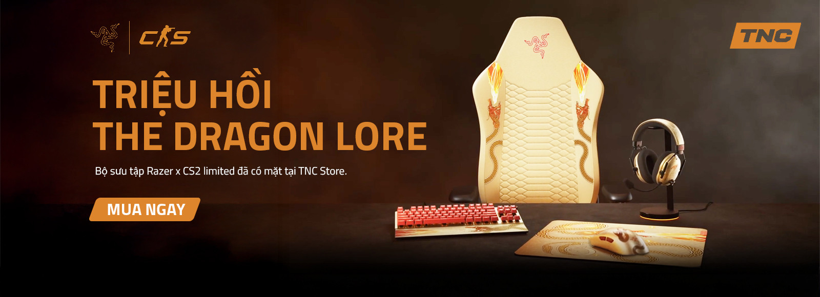 Razer Counter-Strike 2 Collection – Triệu Hồi The Dragon Lore