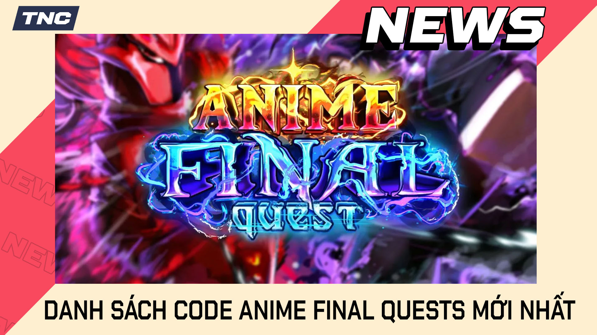 Danh Sách Code Anime Final Quests Mới Nhất (Tháng 12, 2025)