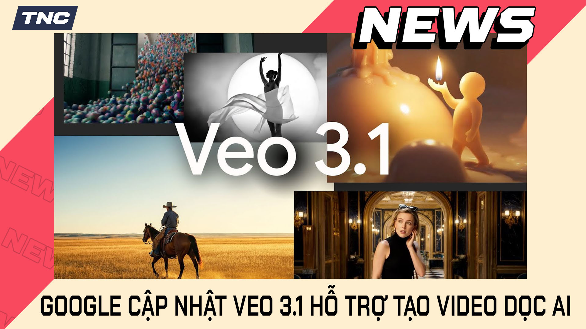 Google Cập Nhật Veo 3.1: Tạo Video Dọc AI Từ Hình Ảnh Tham Chiếu