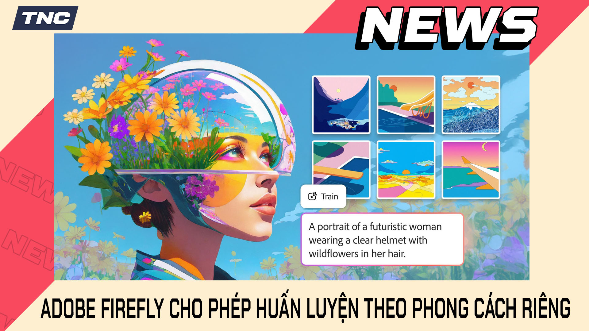 Adobe Firefly Cho Phép Huấn Luyện Theo Phong Cách Riêng: Người Dùng Sáng Tạo Được Gì?