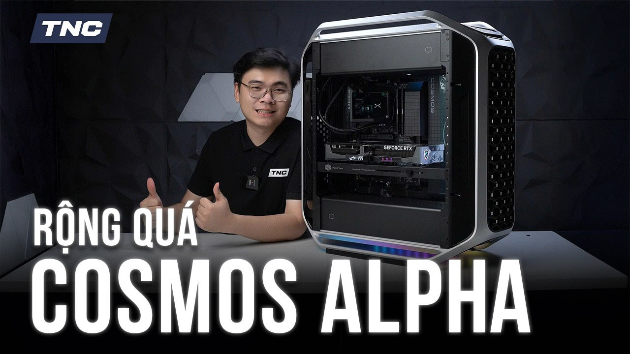 PC Gaming 90 Triệu: RTX 5080 Kết Hợp Case “Huyền Thoại” Cosmos C700P Có Đáng Giá?