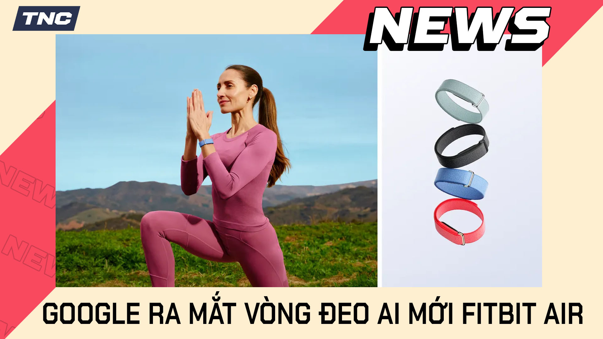Fitbit Air Ra Mắt: Vòng Đeo AI Mới Của Google Tích Hợp Gemini