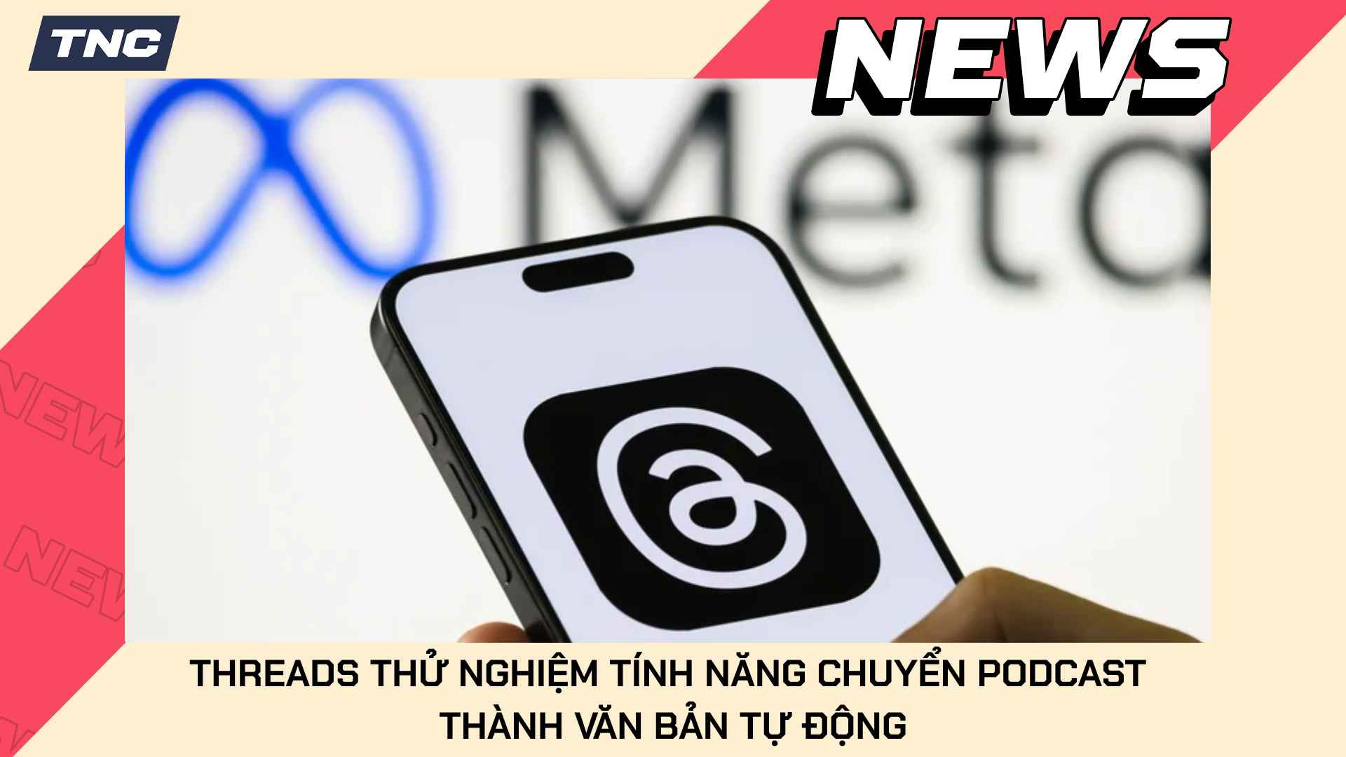 Threads Thử Nghiệm Tính Năng Chuyển Podcast Thành Văn Bản Tự Động
