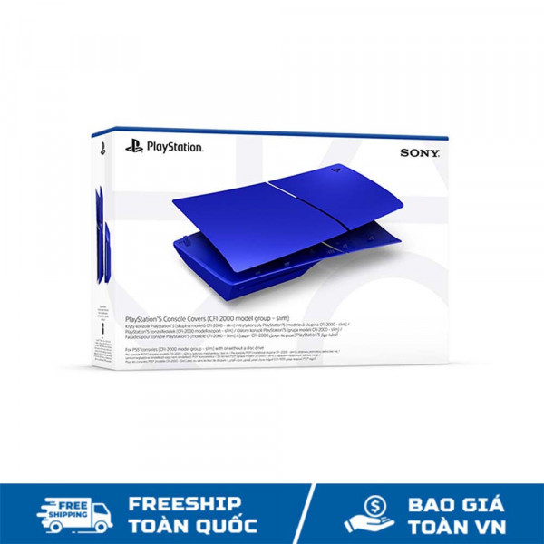 Ốp Bọc PS5 Slim Cobalt Blue - CFI-ZCS2G 09