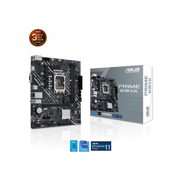 Bo Mạch Chủ Asus Prime H610M-K D4-CSM