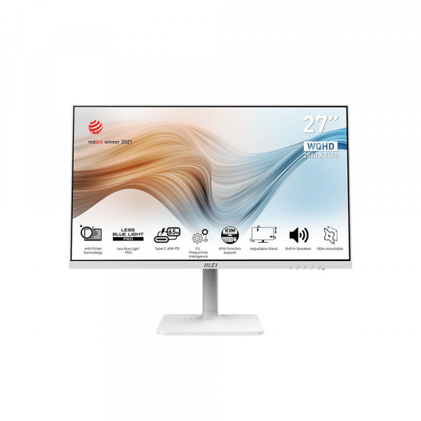 Màn Hình MSI Modern MD272QPW 27 Inch/ IPS/ 2K/ 75Hz/ Trắng